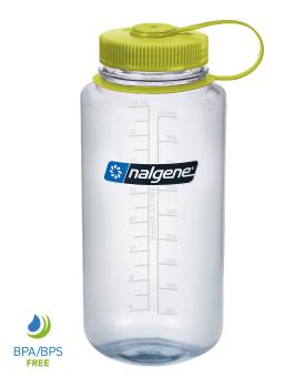 NALGENE TRINKFLASCHE WEITHALS 1 LITER CLEAR